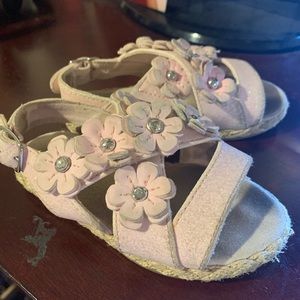 UGG' Allairey Sparkles Flower Detail Sandals